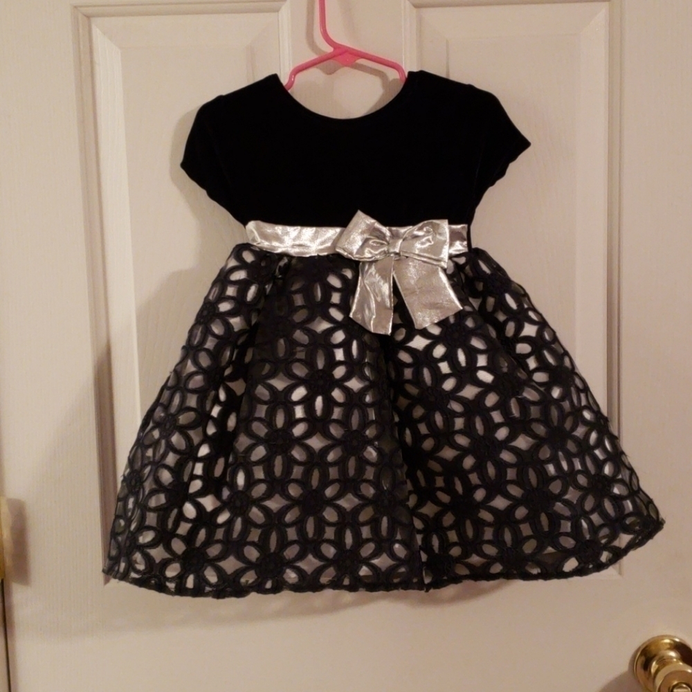 Bluberi Boulevard Dark Navy Holiday Dress